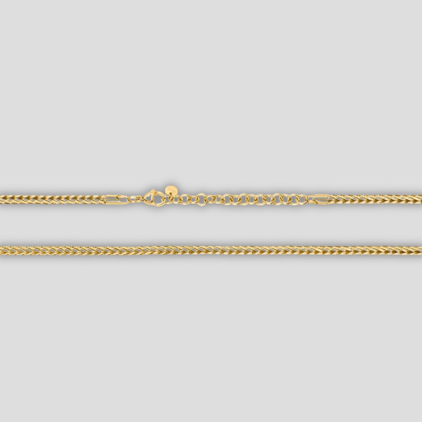 Collana Man Code Acciaio Dorato
