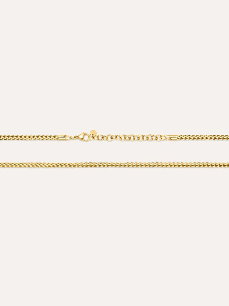 Collana Acciaio Gold
