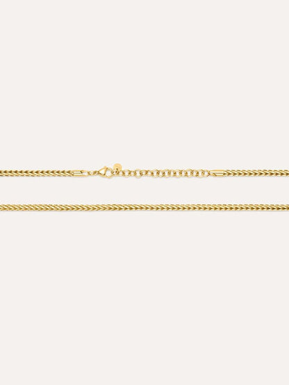 Collana Acciaio Gold