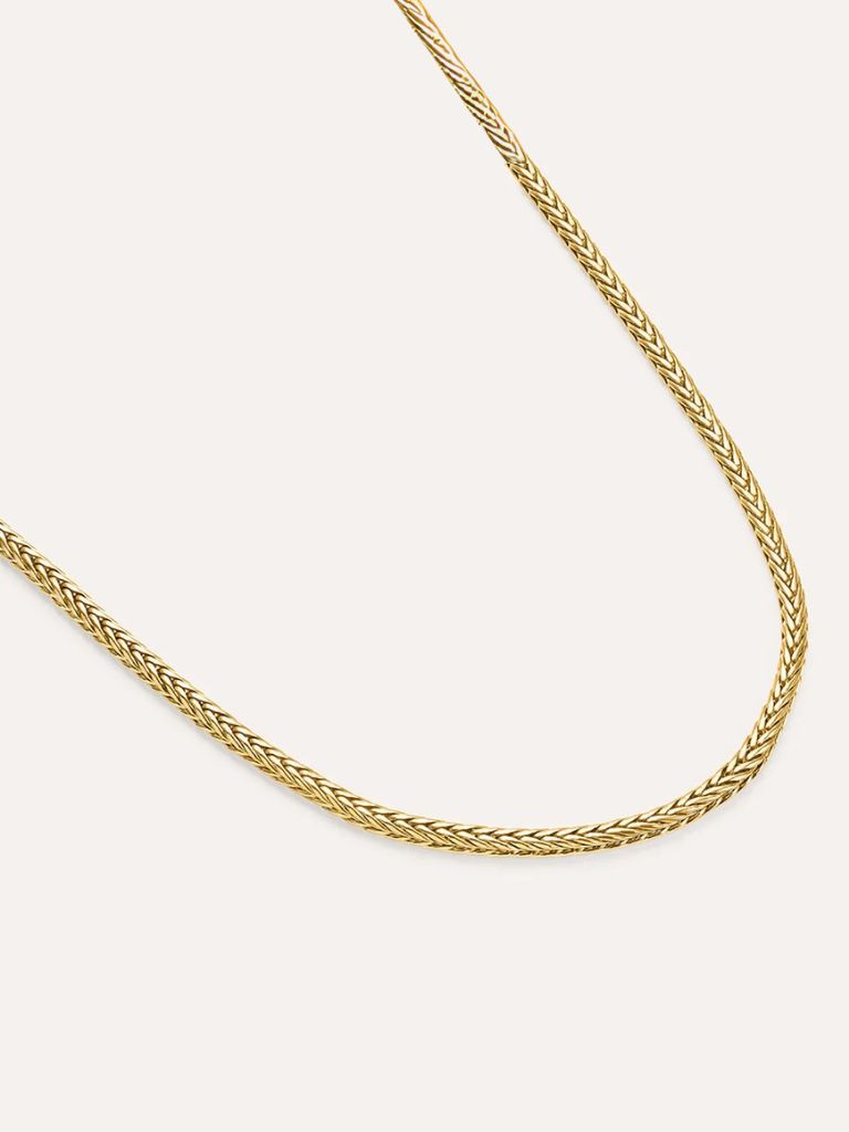 Collana Acciaio Gold