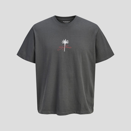 T-shirt Stampa sul retro Paricollo