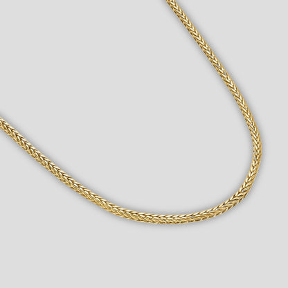 Collana Man Code Acciaio Dorato