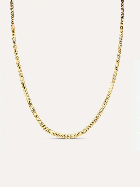 Collana Acciaio Gold